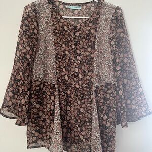 Maurices Floral Blouse